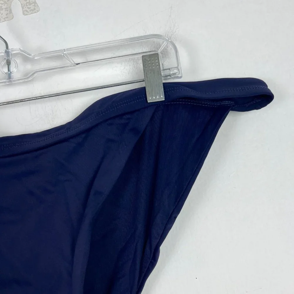 NWT Andie Swim The Banded Cheeky Bottom Bikini Bottoms Flat Navy Size XXXL NEW - Picture 4 of 11